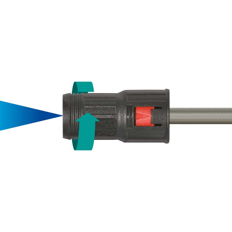 Dreifachdüse 1/4"IG